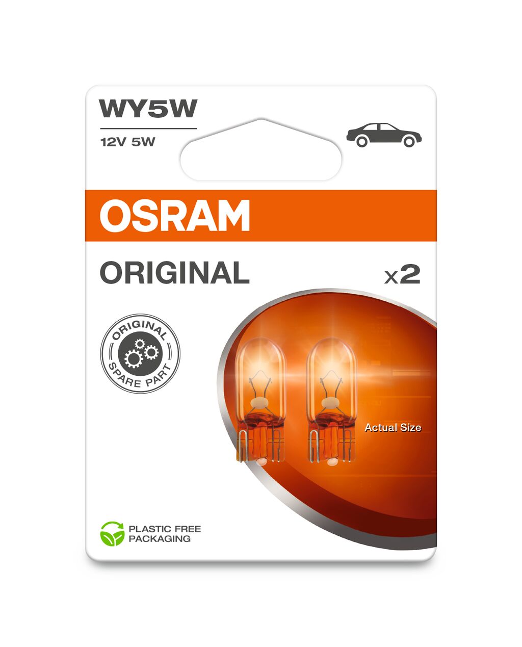 OSRAM ORIGINAL WY5W 12V BLI2 ECO